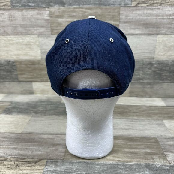 New England Patriots NFL New Era Fits Leather Vintage Collection Snapback Hat - Picture 4 of 9